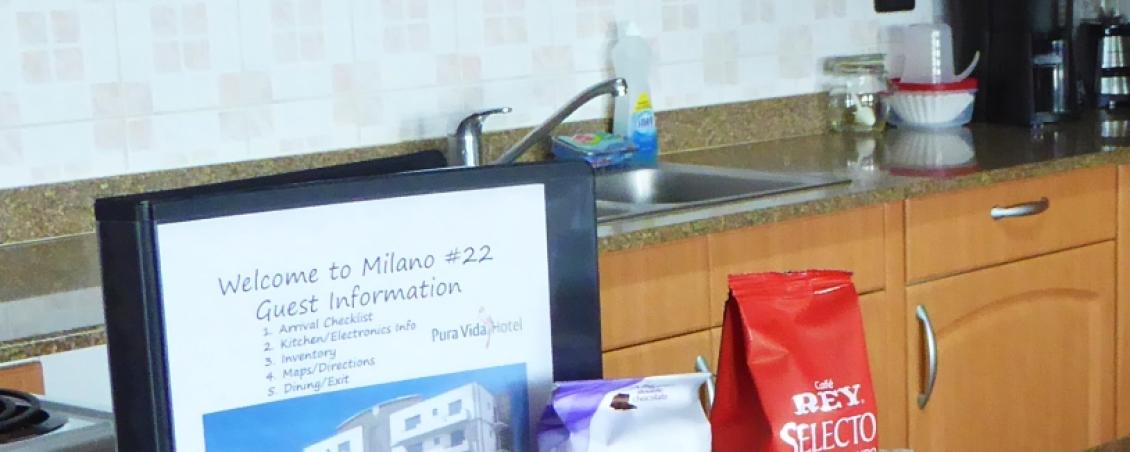 Kitchen - Welcome to our Milano Condo next to Avenida Escazu