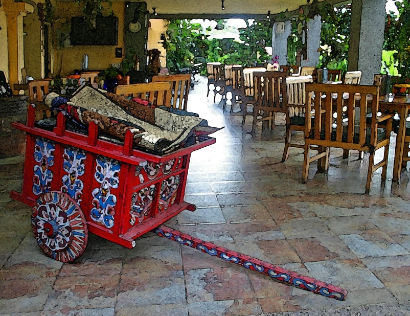 Pura Vida Hotel restaurant near San Jose (SJO) airport